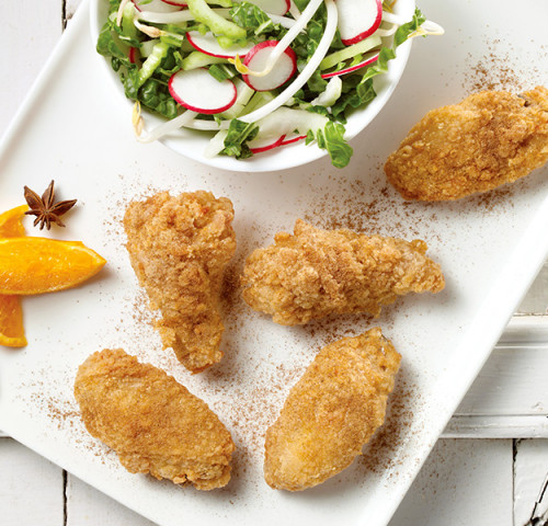 Ailes de poulet, gingembre et épices douces Olymel
